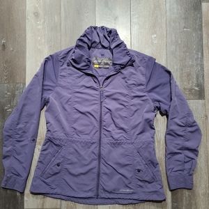 Eddie Bauer Women's Sz M Travex  Lightweight Purpl